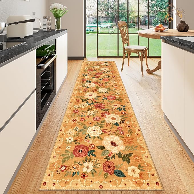 DUKINO 2x8 Runner Rug for Hallway, Washable Kitchen Runner Rug - Image 5