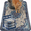Hompet Cat Litter Mat 4 Pack, 18x28 Machine Washable Trapping Mats by Hompet