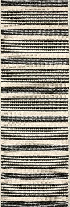 SAFAVIEH Courtyard Collection Runner Rug - Image 2