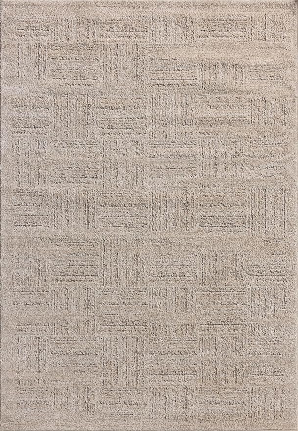 Loloi Amber Lewis Monty Collection MOT-01 Ivory/Taupe 2'-7" x 10'-0", .50" Pile - Image 2