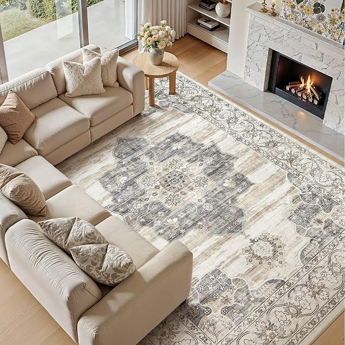 8x10 Washable Area Rug - Image 6