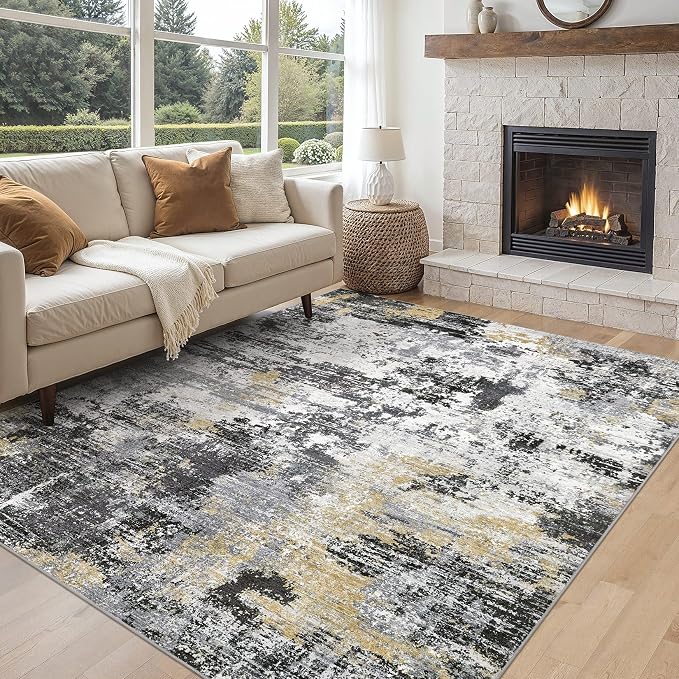 UERMEI 5x7 Area Rug for Living Room - Image 5