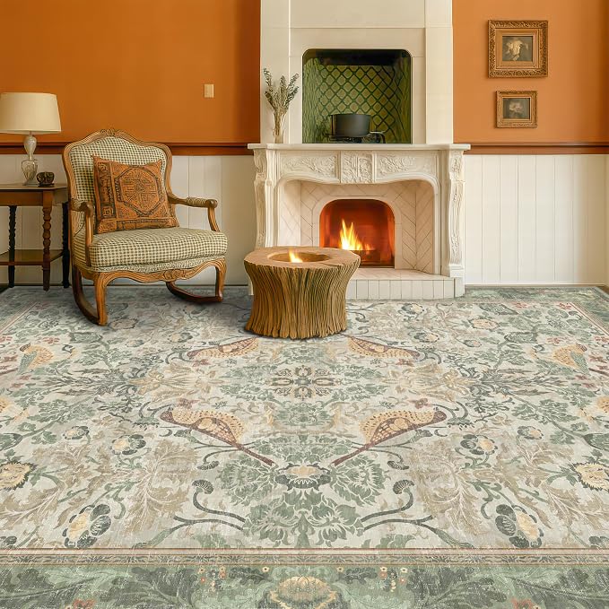 Hazo Haus Washable Living Room Rug 7x9 - Image 6