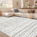 Nakagishi Area Rug Living Room Rugs: 8x10 Large Soft Machine Washable Boho by NakagishiAreaRug