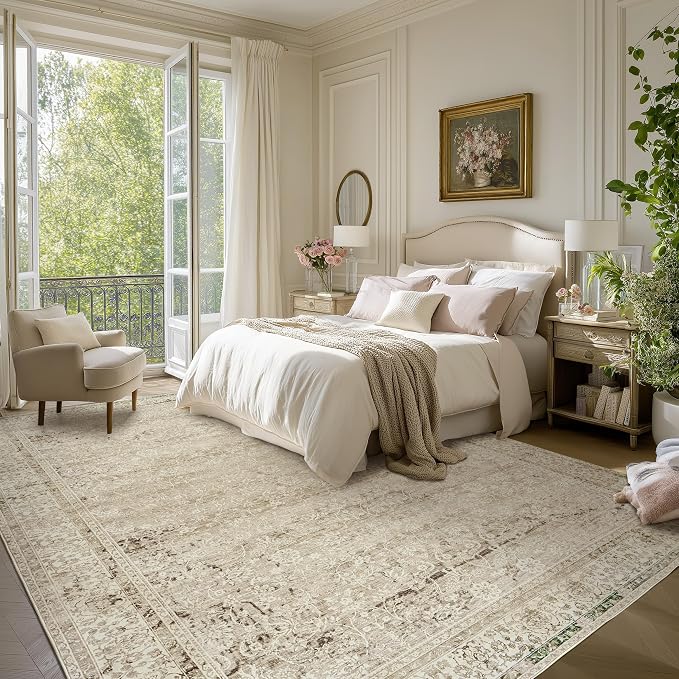 BILEEHOME Neutral Area Rugs 8x10 - Image 2