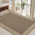 BEQHAUSE Indoor Door Mat 32" x 48", Dirt Trapper Door Mats Non-Slip Entryway by BEQHAUSE