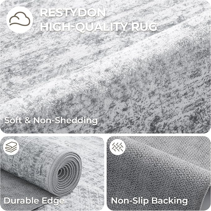Washable Runner Rugs for Bedroom - Image 7