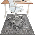 48"x72" Office Chair Mat for Hardwood Tile Floor, Under Desk Carpet Protector by BESBLEE