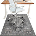 30"x48" Office Chair Mat for Hardwood Tile Floor, Under Desk Carpet Protector by BESBLEE