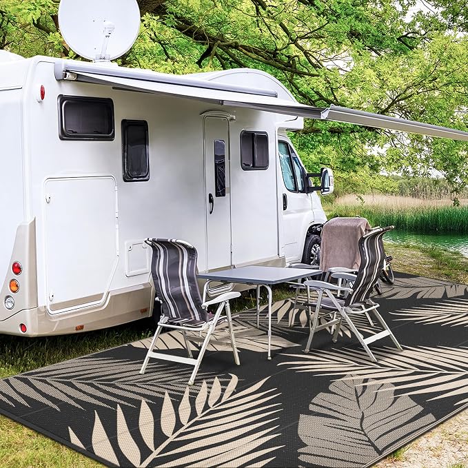 GENIMO Outdoor Rug 10' x 14' Waterproof - Image 5