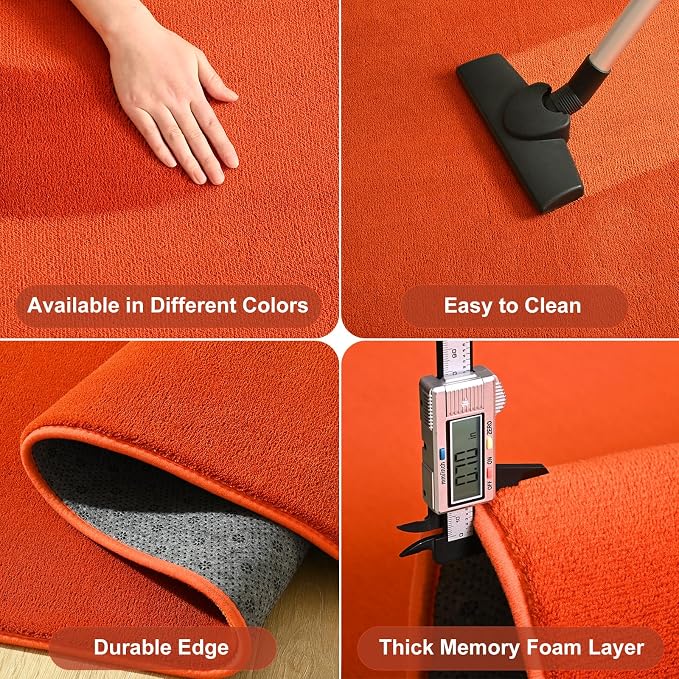 Amearea Modern Soft Hallway Runner Rug, 2x6 Feet Washable Runner Rugs - Image 5