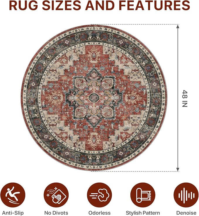 Office Chair Mat for Hardwood Tile Floor, Under Desk Carpet Protector for - Image 9