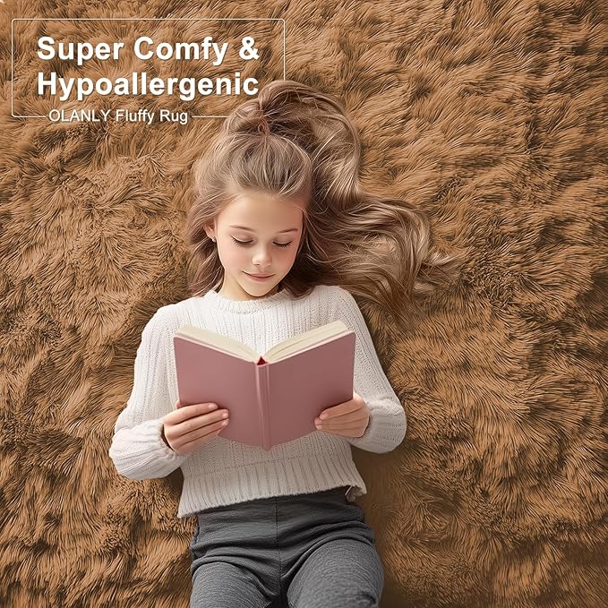 OLANLY 9x12 Machine Washable Large Area Rugs - Image 6