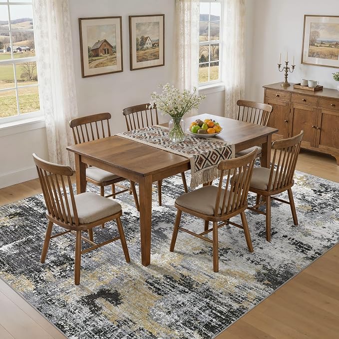 UERMEI 6x9 Area Rug for Living Room - Image 4