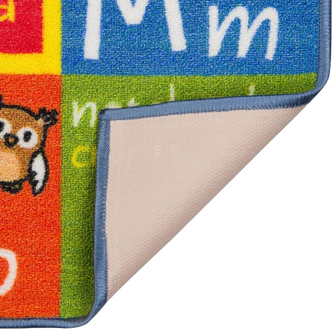 KC Cubs Bilingual Educational Kids Rug – English & Spanish ABC Alphabet - Image 5