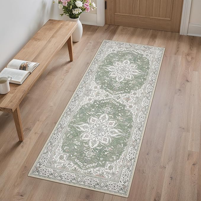 GENIMO Kitchen Rug Sets of 2, Non-Slip Washable Low-Pile Kitchen Mats - Image 4