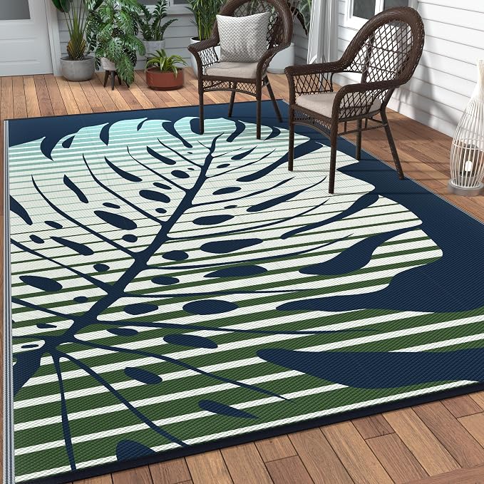 GENIMO Outdoor Rug 6' x 9' Waterproof by GENIMO