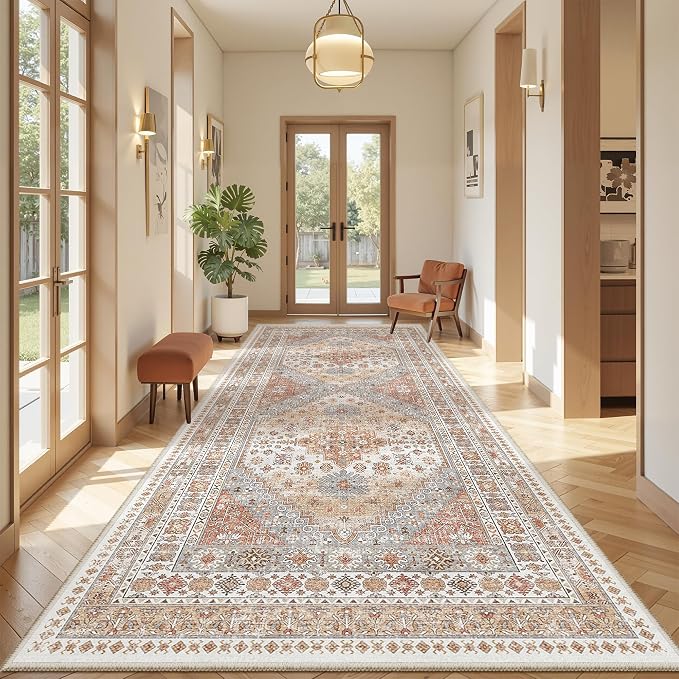 zesthome 4x10 Runner Rug, Washable Hallway Runner Rug - Image 4