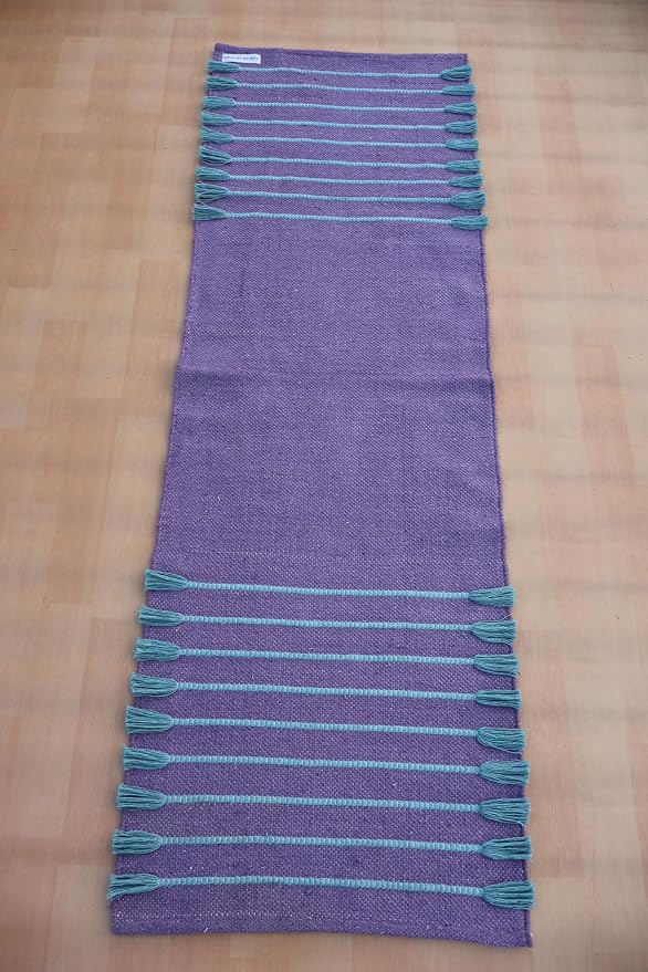 Jaipur art & Rugs Organic Cotton Yoga Mat - Image 3