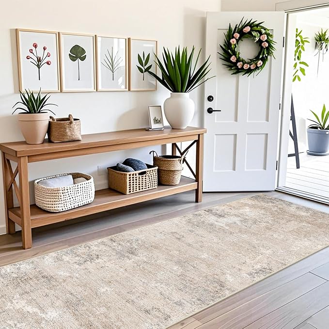 2x10 Washable Hallway Runner Rug – Non-Slip Long Carpet Runner - Image 3