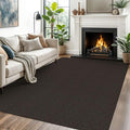 EARTHALL Washable Area Rugs 5x7 Ft Non Slip Living Room Rugs Cotton Rubber by EARTHALL