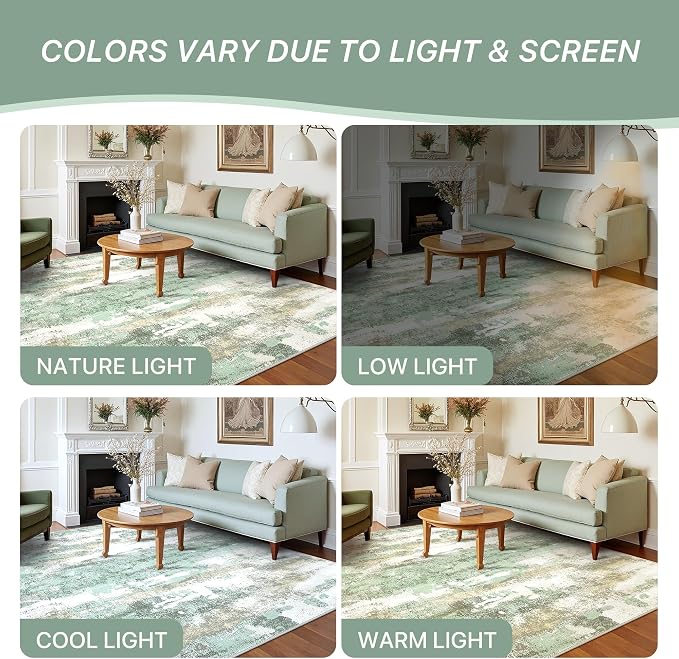 BEIMO Runner Rug for Hallway Kitchen, 2x10 Machine Washable Runners Rug for - Image 5