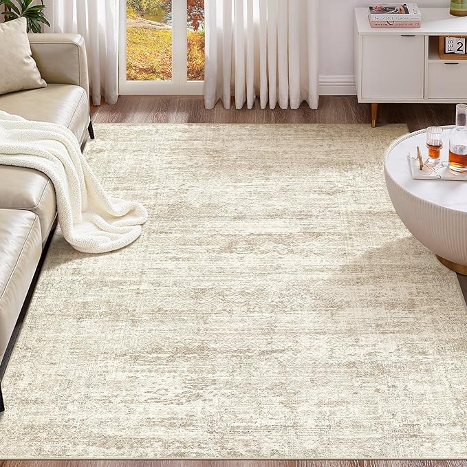 UERMEI 10x14 Washable Area Rug by UERMEI