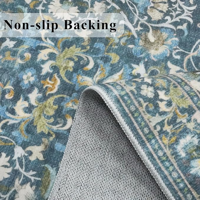 Washable 2x3 Runner Rug for Entryway: Easy-Clean Carpet - Image 4