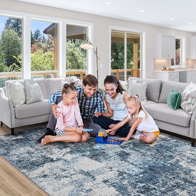 Area Rug Living Room Rugs: 5x7 Washable Rug - Image 9