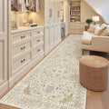 Madane Hallway Rug 3x10, Kitchen Rugs Washable Entryway Rug 10ft Vintage by Madane