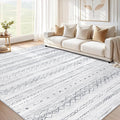 cotiled 6x9 Area Rugs Living Room Rug: Washable Boho Rugs by COTILED
