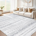 cotiled 10x12 Area Rugs Living Room Rug: Washable Boho Rugs by COTILED