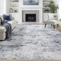 9x12 Area Rugs for Living Room Washable: Abstract Large Rug for Dining Room by Aelenmu