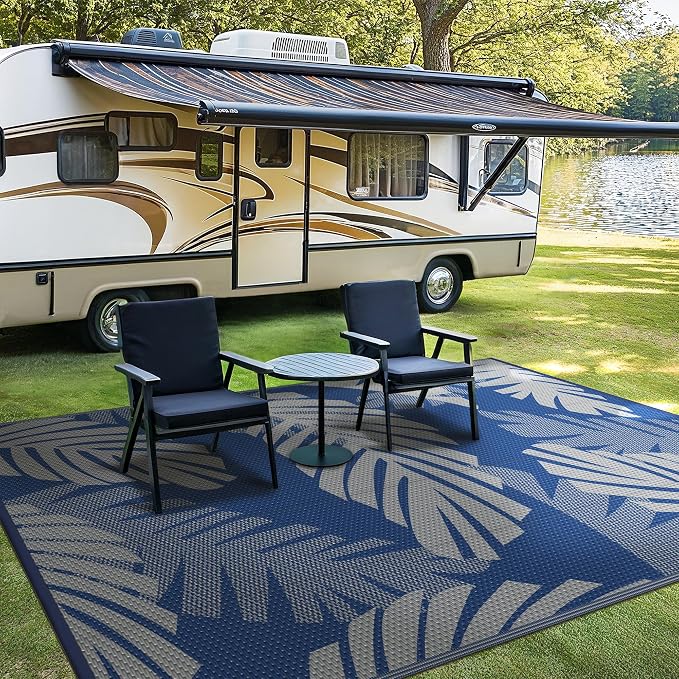 GENIMO Waterproof Outdoor Rug 8' x 10' - Image 2