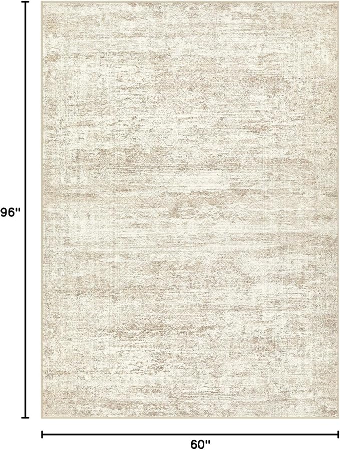 UERMEI 5x8 Washable Area Rug - Image 2
