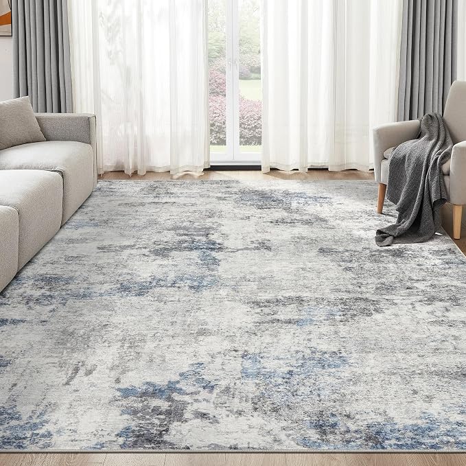 DMOYEST 10x14 Area Rug for Living Room, Washable & Non Slip Large Indoor Carpet - Image 9