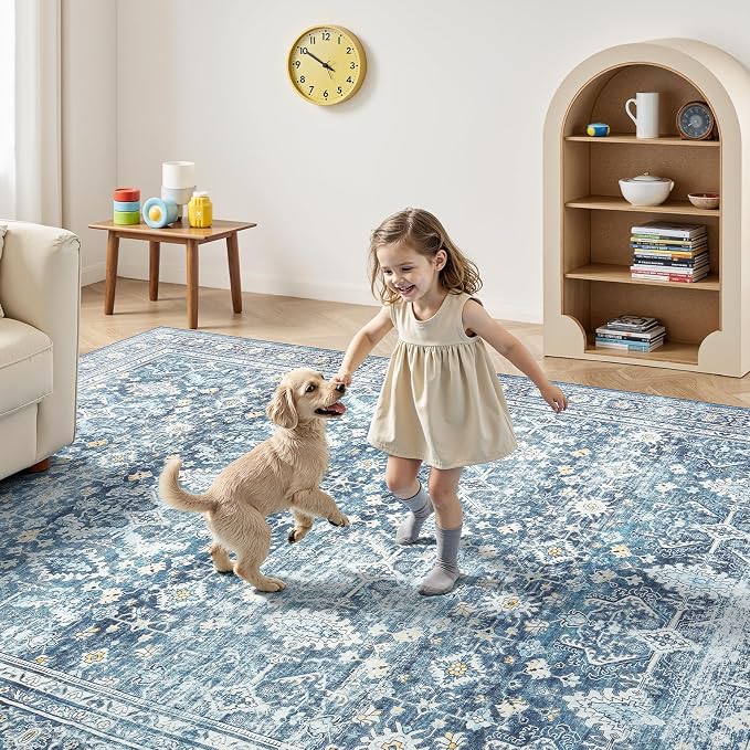Lofus 5x7 Area Rug for Living Room, Soft Boho Carpets for Bedroom Dining Room - Image 5