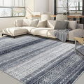 Nakagishi 12x15 Area Rug Living Room: Washable Boho Large Neutral Modern Soft by NakagishiAreaRug