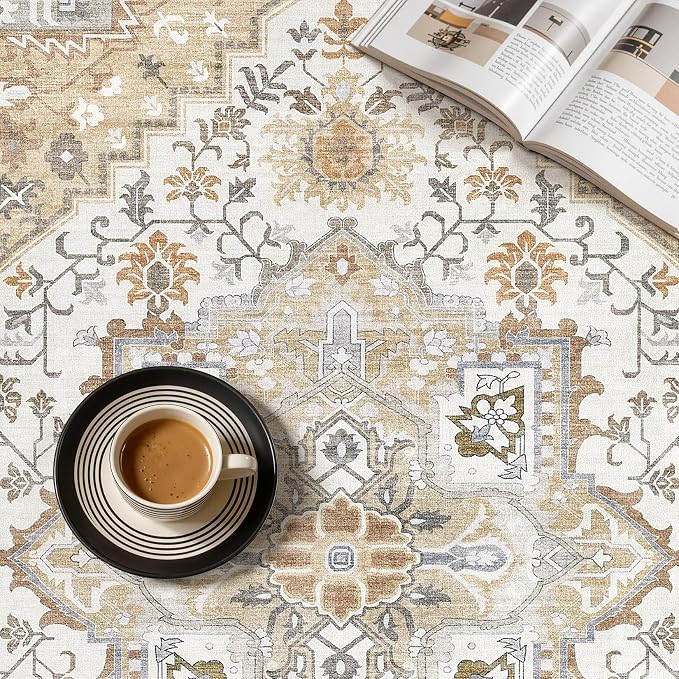 UERMEI 8x10 Area Rug for Living Room - Image 8