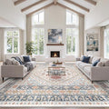 zesthome 10x14 Area Rugs for Living Room, Non-Slip Backing Washable Rugs by Zesthome