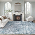 Soalmost Washable Area Rug 8x12, Large Soft Rugs by Soalmost