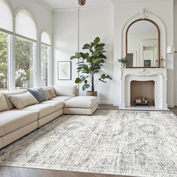 Soalmost Washable Area Rug 8x10, Large Soft Rugs - Image 2