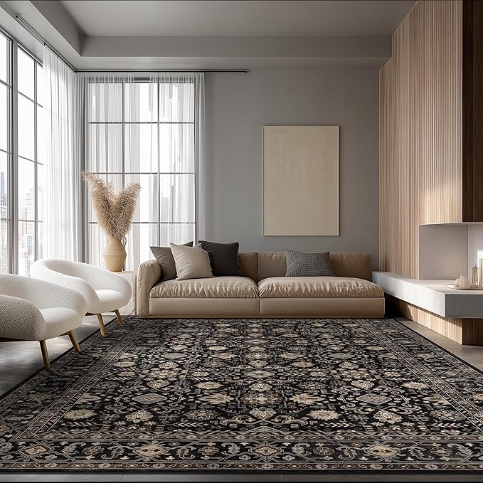 Ruaruarug Washable Area Rug 10x14 by Ruaruarug