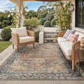 GENIMO Outdoor & Indoor Area Rug 4'x6', Waterproof, Non-Shedding, Easy Cleaning by GENIMO