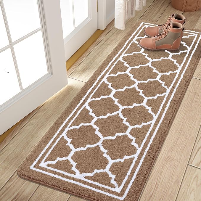 Buganda Runner Indoor Door Mat, Dirt-Resistant and Absorbent Doormat, Low by Buganda