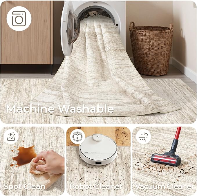 2x5 Rug Runner Washable for Entryway, Soft Bathroom Rugs - Image 8