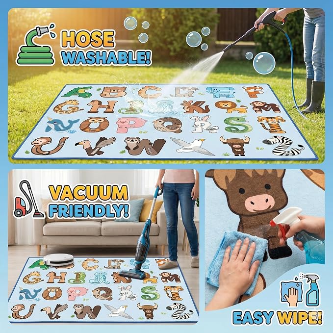 ABC Kids Rugs for Playroom - Image 7