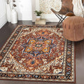 Moynesa Ultra-Thin Washable Oriental Area Rug by Moynesa
