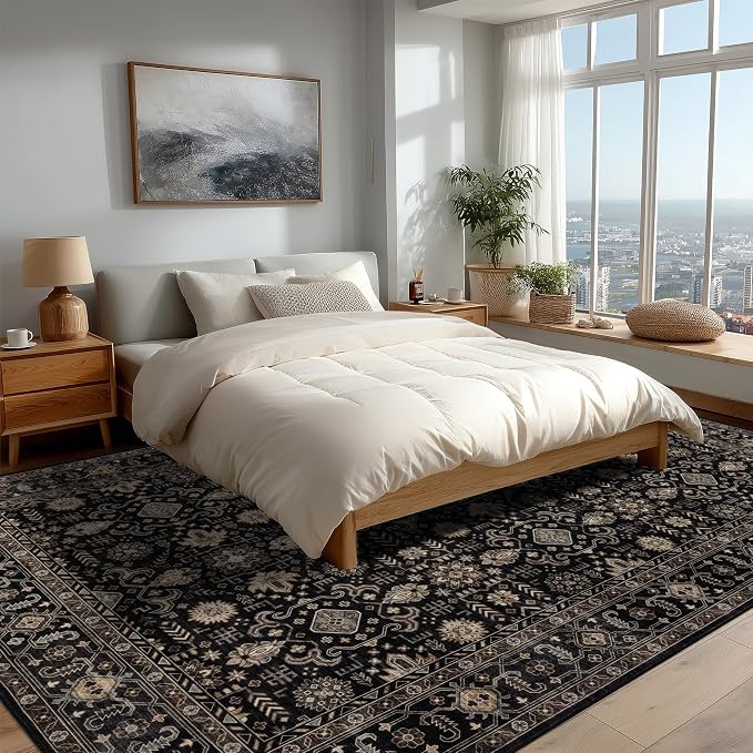 Ruaruarug Washable Area Rug 9x12 - Image 2