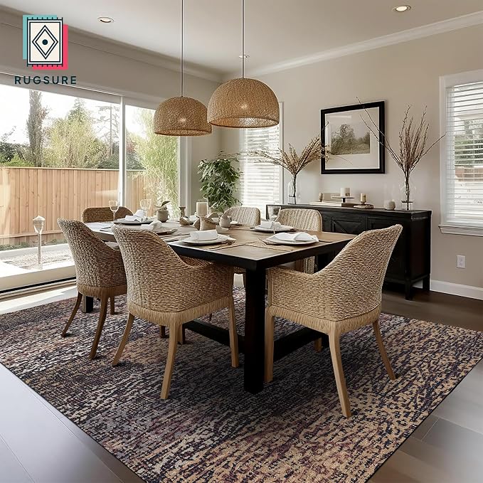 RUGSURE Washable Area Rug - Image 4